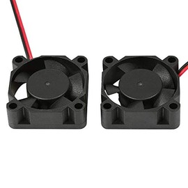 3D FREUNDE Fan Pack of 2 12 V 1 m Cable 30 x 30 x 10 mm Ball Bearing 4.3 CFM Fan