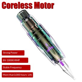 Wormhole Tattoo Kit, Wireless Tattoo machine with 2100mAh Tattoo battery power s