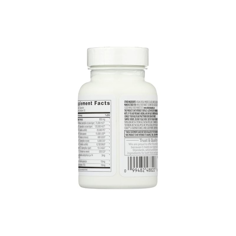 Enzymes Gluten Digestive Capsules - 60 Count