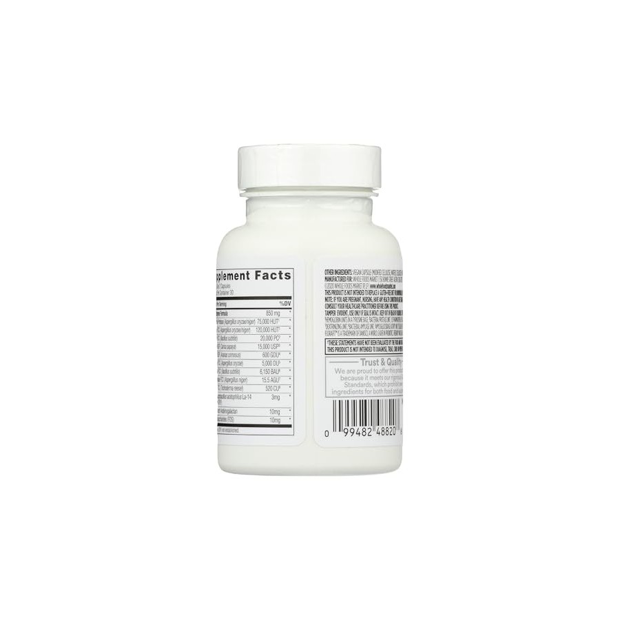 Enzymes Gluten Digestive Capsules - 60 Count