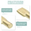 sourcing map 30Pcs Shelf Support Pegs, 5mm Spoon Shape Shelf