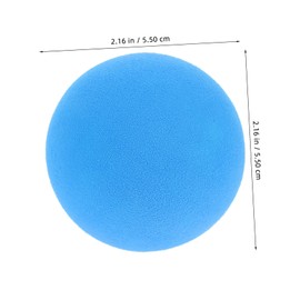 Gatuida 5pcs Eva Sponge Baseballs for Training Soft Indoor Baseballs for Throwing Practice and Batting Skills Development Durable Safe for Elementary School Use