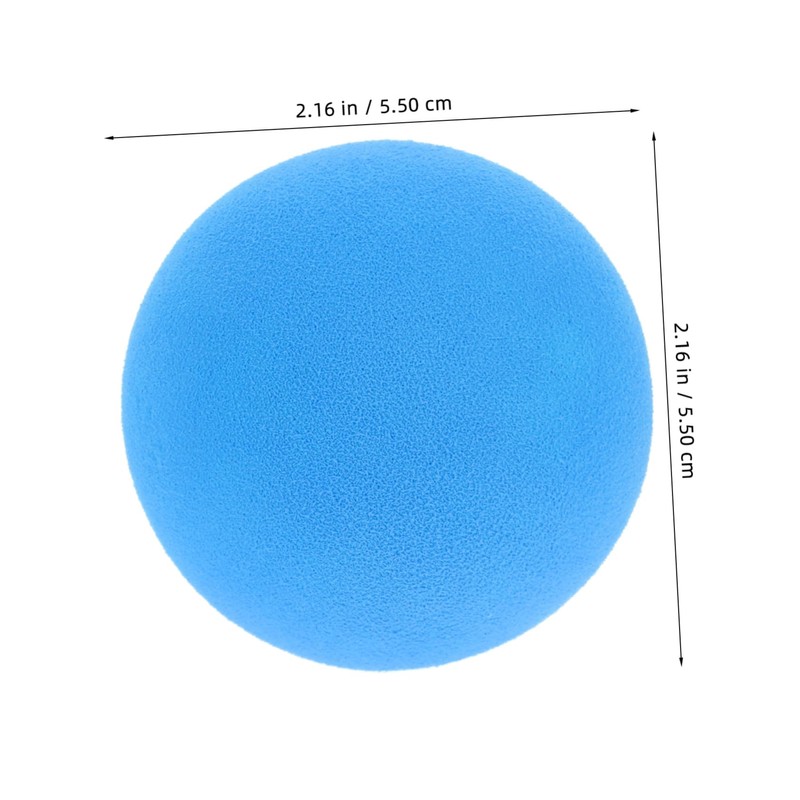 Gatuida 5pcs Eva Sponge Baseballs for Training Soft Indoor Baseballs