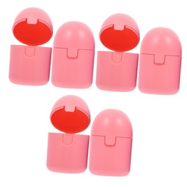 FOMIYES 3sets Cleaning Tool Case Disc Container Female Organizer Portable 2pcs*3