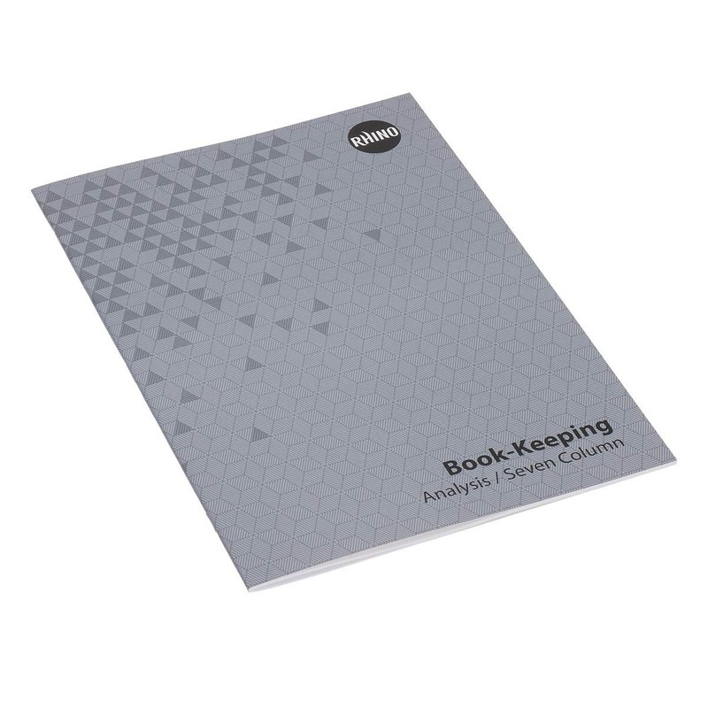 RHINO Book-Keeping Book, A4, Analysis ruling, BKA-2