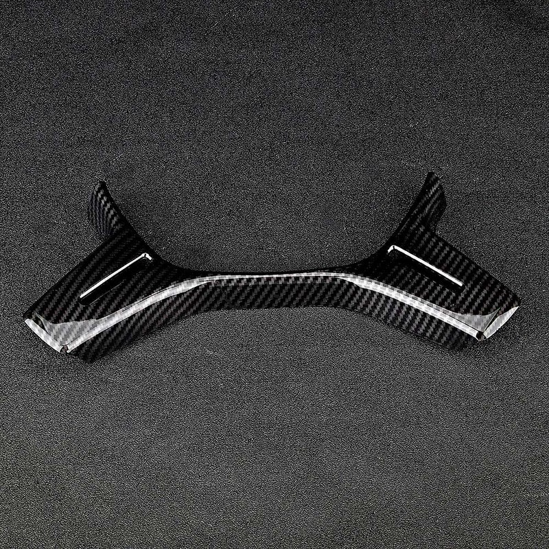 ABS Steering Wheel Gloss Trim Carbon Fiber Pattern Fit for