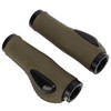 Artificial Leather Bicycle Grips Liquid Silicone Palm Pad Shock Absorption