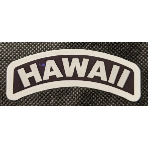 Hawaii Mini Rocker Helmet Decal State Helmet Sticker