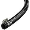 6mm (1/4") x 10mm (3/8") PVC Reinforced Black Braided Air