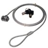 Laptop Security Cable with Barrel Lock & Key for Kensington