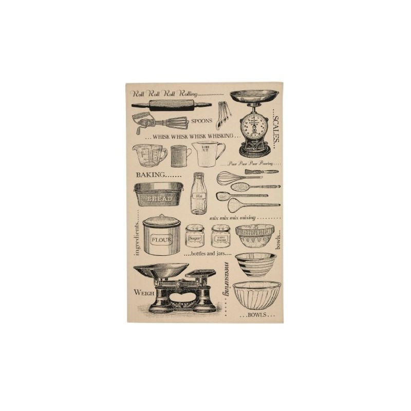 Ulster Weavers Baking Unbleached Cotton Tea Towel
