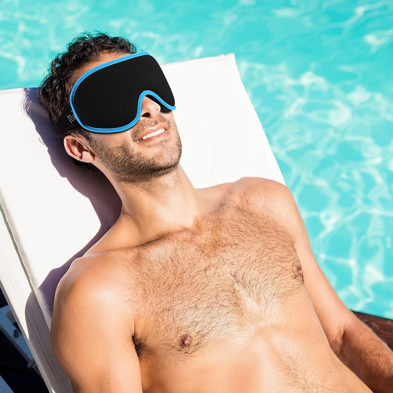 WAOAW Sleep Mask, Eye Mask for Sleep, Silk Eye Sleeping