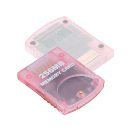 Mcbazel Tarjeta de memoria de 256 MB para consola Gamecube y Wii, color rosa