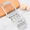 Quixotical Stainless Steel Egg Slicer, Metal Egg Slicer, Multifunctional Egg
