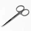 Solingen Axion (Axion) Stainless Steel Long Handle Eyebrow Scissors/Prep luxury