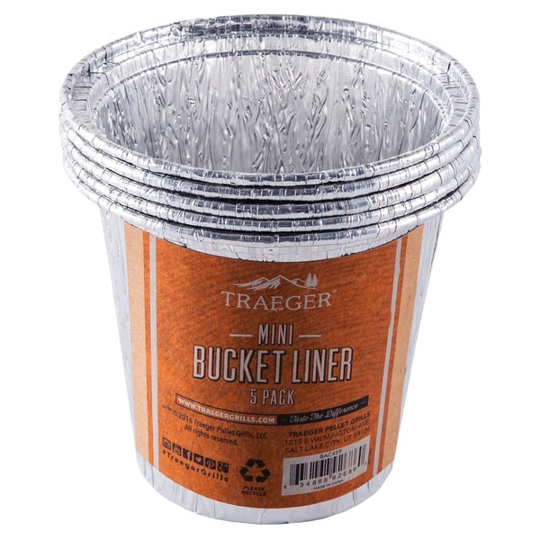 Traeger Mini Grease Bucket Liner 5-Pack
