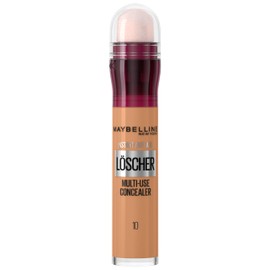 Maybelline New York Instant Anti-Age Effect Eraser Concealer Against Dark Circles & Wrinkles, with Goji Berry & Haloxyl, Micro Erase Applicator for Precise Covering, No. 10 Caramel, 6.8 ml