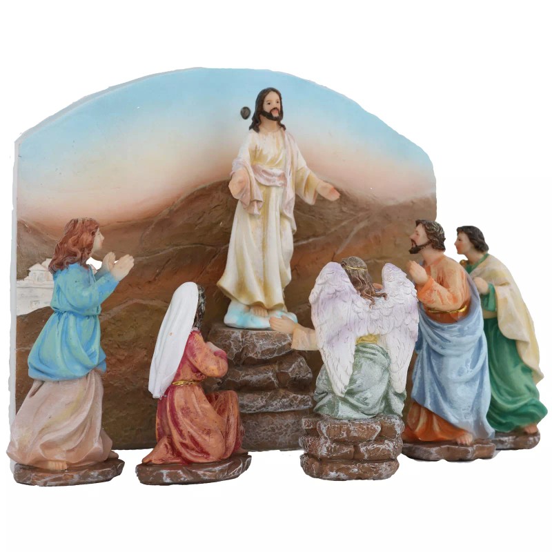 He is Risen! Empty Tomb Easter 7"x 9" LED Jesus