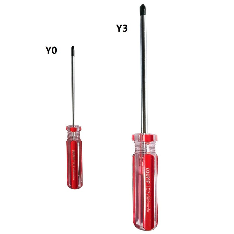 6Pcs Triwing Screwdriver Set Magnetic Y Shaped Tip Screwdriver Set,
