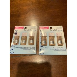 COVERGIRL Lot Of 2 CoverGirl Travel Sample TruBlend Foundation #420 Medium/Deep (CC)
