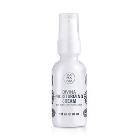 XAMANIA Crema Facial Divina Hidratante con Jojoba, Tea Tree & Lavanda. Textura Ligera y Absorción Rápida para una Piel Suave, Fresca y Saludable. 30 g