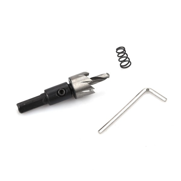 Unbranded 16mm HSS Drill Bit Hole Saw Tooth Set Stainless