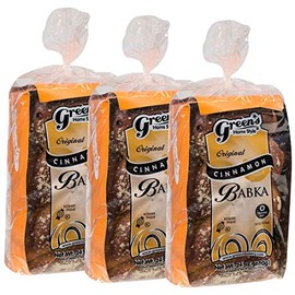 Greens Bakery Cinnamon Babka Kosher Cake - Pack Of 3/24 oz.