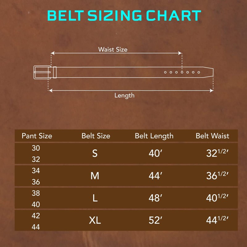 Kolossus Casual Leather Belt for Men’s Brown