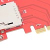 PCIE Adapter CF Card Reader Converter Board Module CF201 for