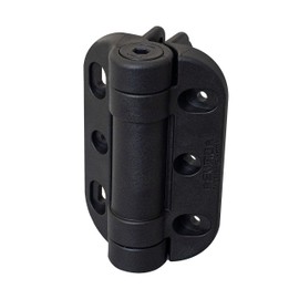 Lockey USA Sumo SSCHD Adjustable Self-Closing SafeClose Heavy-Duty Gate Hinges, Black