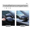 e-power-auto-Trim For Alfa Romeo Giulia 2017-2022 Side Rearview Mirror Caps