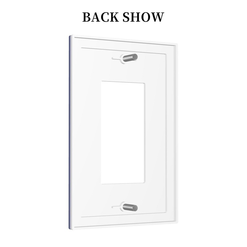 Navy Blue 1 Gang Decorator Light Switch Cover Single GFCI/Rocker