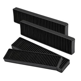 PWBBDSC WB06X10807 Microwave Filter Replacement Microwave Charcoal Filter Compatible with GE Microwave PVM9005SJ8SS JVM7195SK6SS PNM9216SK5S (4PC)