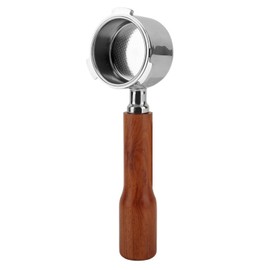 51mm Bottomless Coffee Portafilter 3 Ears Single Layer Portafilter Coffee Machine Bottomless Filter For Delonghi C1 Redwood