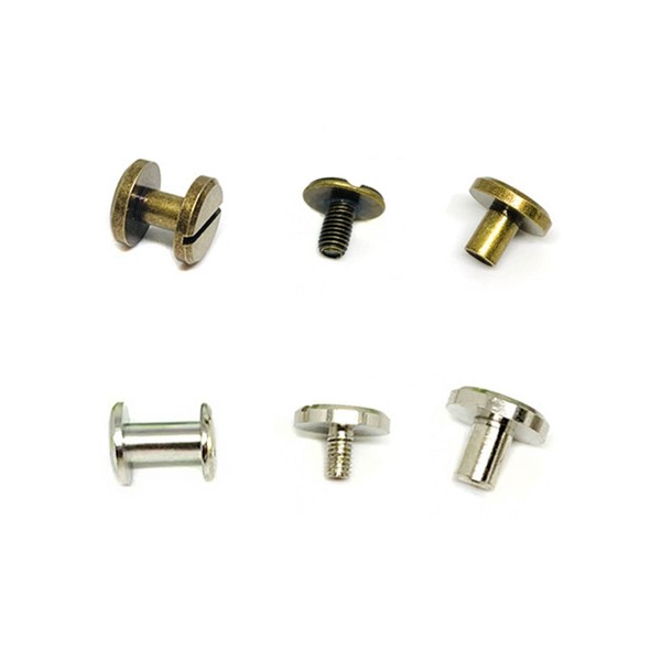 Book Screws, Screw Rivets, Leather Rivets Set, Book Screw, Belt