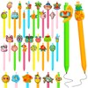 UAYVEBS Summer Hawaiian Retractable Pens, 1mm Black Gel Ink, 30