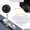 Arenbel 6 Speed Car Gear Lever Racing Shifter Knobs Ball
