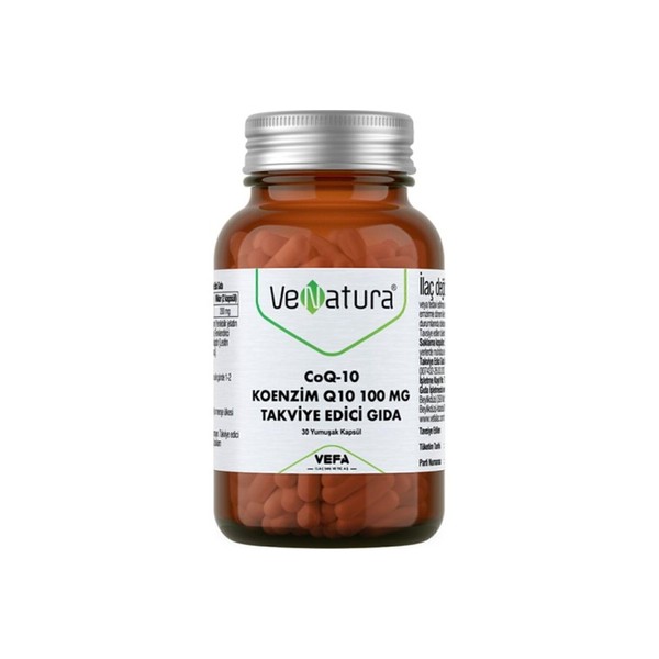 VeNatura Coq-10 Koenzim Q10 100mg 30 Kapsül 212813