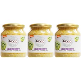 (3 PACK) - Biona - Organic / Demeter Sauerkraut | 680g | 3 PACK BUNDLE