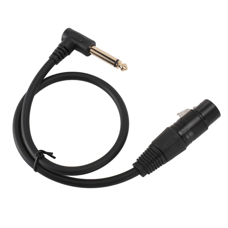 Cable Mono XLR Hembra a Macho de 6,35 Mm, XLR