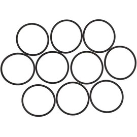10Pcs Black Disk Drive Rubber Belt Replacement for Accessories