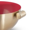 Relaxdays Serving Bowl, Stainless Steel, Diameter 20 cm, Round Metal