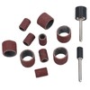 24pc 1/4in + 1/2in Drum Sanding Sander Grinding Kit for