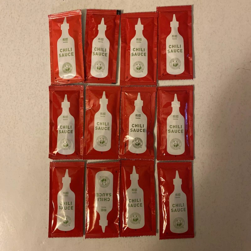 Panda Express CHILI Sauce Packets LOT OF 12, 1 DOZEN