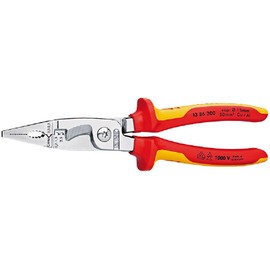 Knipex 13 86 200 SB Pliers for Electrical Installation VDE-tested in blister packaging
