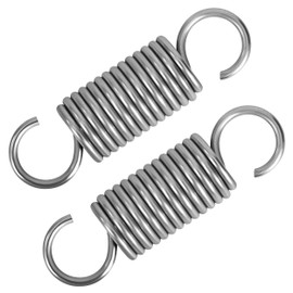 GUNGY Tension Springs with Hooks Stainless Steel Tension Spring 70 mm Outer Diameter 20 mm Wire Diameter 2.5 mm Maximum Tensile Force 13 kg 2.5 x 20 x 70 mm 2 Pieces
