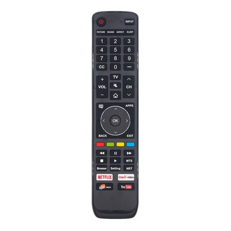 Ecom Experts Control Remoto Compatible Sharp 4k Pantalla Smart Tv