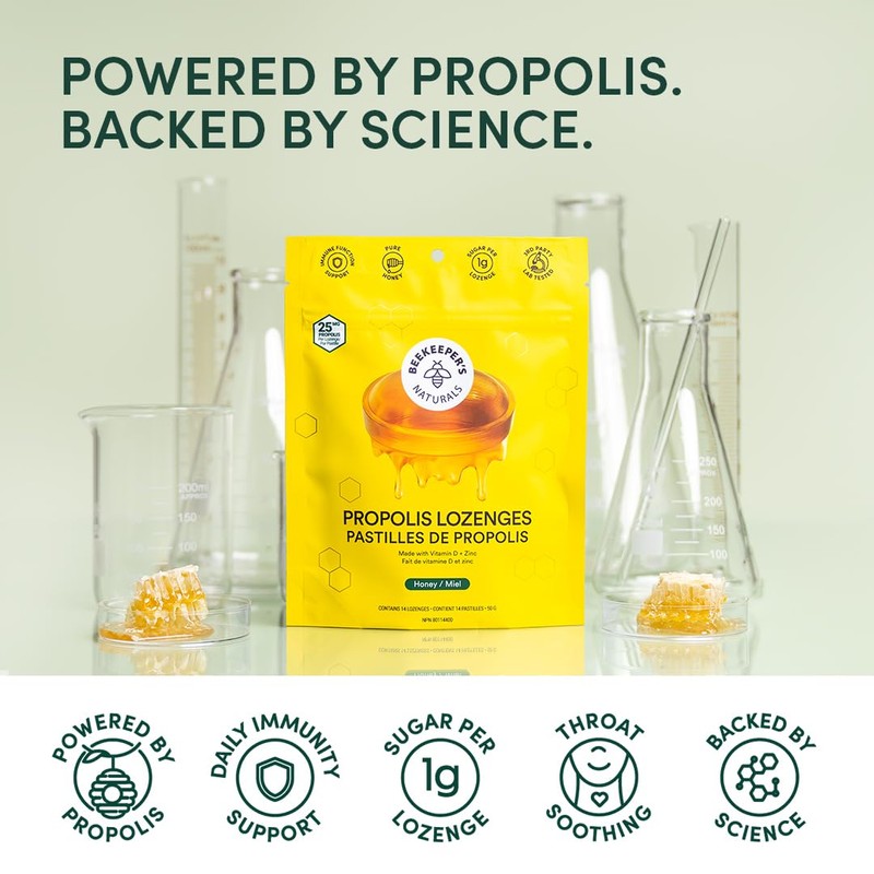 Soothing Honey Cough Drops - Immune Support with Vitamin D,