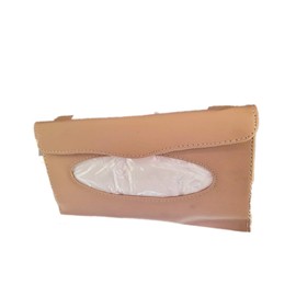 HomeElabador Tissue holder for car sun visor Tissue Holder for car napkin holder pu leather napkin holder for sun visor tissue dispenser tissue holder bag