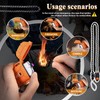 LcFun Electric Lighter - USB C Rechargeable, Windproof, Waterproof Flameless